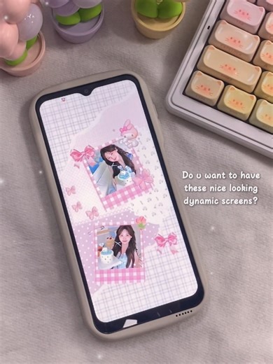 DIY Aesthetic Theme Wallpaper for Girls