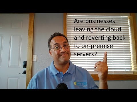 Cloud Repatriation: Are businesses leaving the cloud and reverting back to on premise servers?