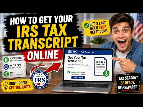 How to get your IRS tax transcript online