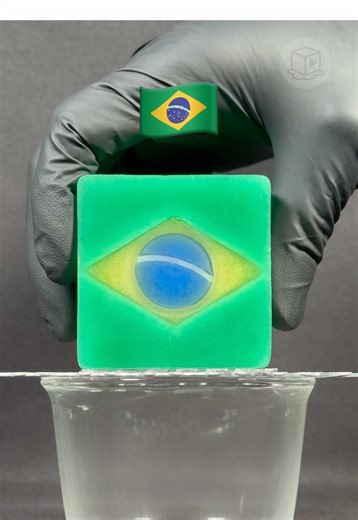 Can You Guess the Final Color of Brazil's Ice Melt?