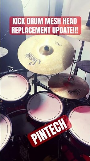 ALESIS MESH DRUM HEAD REPLACEMENT UPDATE | PINTECH REVIEW | Alesis Strike Pro Special Edition