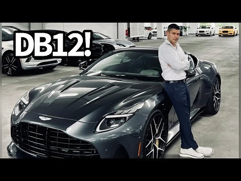 The 2024 Aston Martin DB12! Exclusive look at the world’s first super tourer!