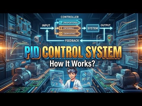 PID Control System Explained | Proportional, Integral,Derivative Control #electronic #workout #world