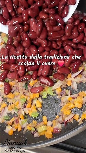 Un piatto della tradizione, fatto con pochi ingredienti #fagioli #recipe #food