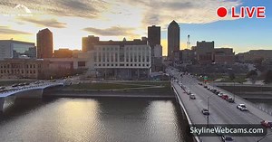 【LIVE】 Cámara web en directo Des Moines - Iowa | SkylineWebcams