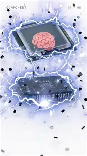 CPU meaning in computer and what it does #shorts #ict