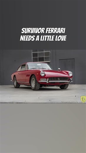 67 Ferrari 330 GT 2+2 Survivor #rollingart #ferrari330