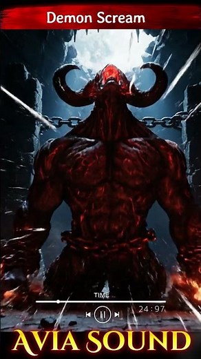 Demon Scream SFX Horror Copyright Free #shorts #demon