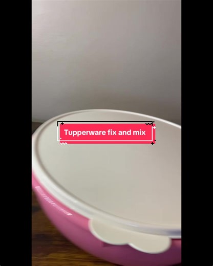 #tupperware #lifetimewarranty #fixnmix Tupperware 26 cup fix and mix bowl