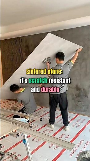 What Is Sintered Stone?Durable Material for Modern Construction #interiordesign #sinteredstone #b2b