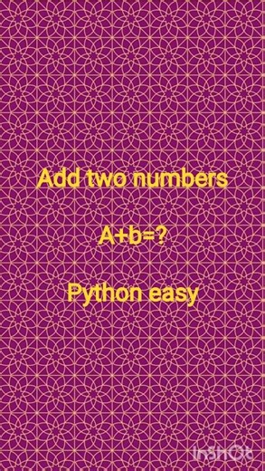 Simple Addition Program in Python 🧮 | Beginner Friendly #Shorts#python #codingshorts