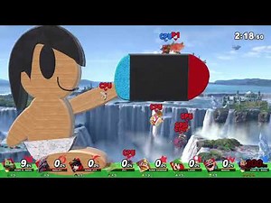 Super Smash Bros Ultimate - Custom Stage: Baby Plainrock124 and his Nintendo Switch