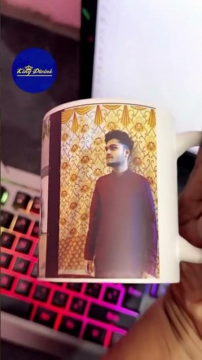 Best customisation magic mug with self image how it is work lets check out #custommugs #giftideas