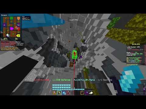Hypixel Skyblock - Trying to hit f7