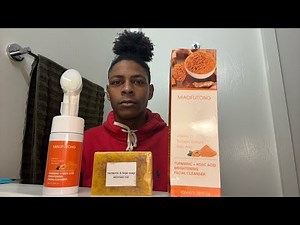 Reviewing The Viral Turmeric + Kojic Acid Brightening Facial Cleanser From Tik Tok