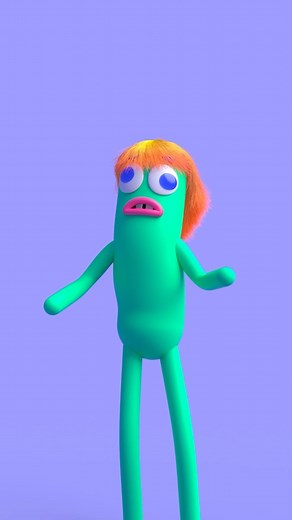 Nobody Sausage on Instagram: "Hello, my name is Zuzie 💙 🎵 @jimmyfallon @itsmebabykaely . . . #zuzie #ew #bigeyes"