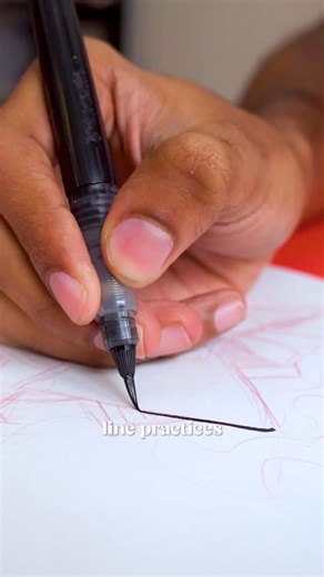 Kesh on Instagram: "How to create amazing drawings? 👇 ✍️PRACTICE YOUR LINES"