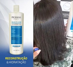 3K views · 52 reactions | Queremos sempre fios macios, extremamente lisos com movimento e principalmente com um brilho arrasador certo? A nossa queridinha progressiva Select One alisa perfeitamente até os cabelos mais difíceis, traz macies e hidratação incríveis e como não contem formol na formula, proporciona maior segurança na aplicação. Marca aquela amiga que sempre sonhou com os fios perfeitamente lisos | Prohall | Facebook