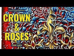 FANTOMORPHIA by Kerby Rosanes | Adult coloring | Prismacolor