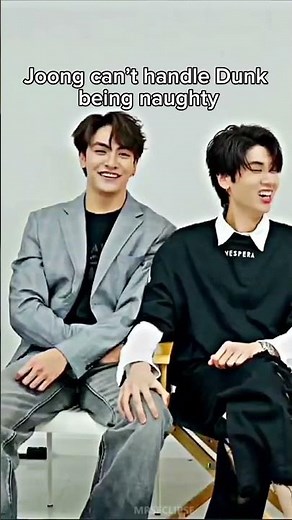 Joong couldn't handle Dunk here 🤯