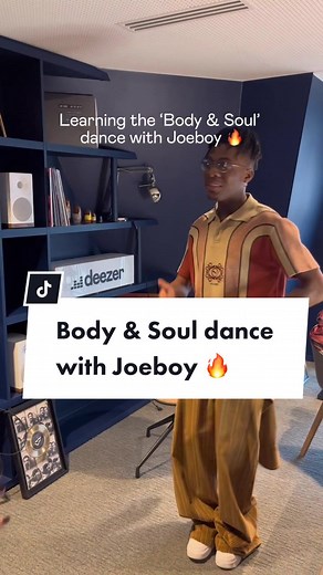 Learn the Body & Soul Dance Tutorial with Joeboy