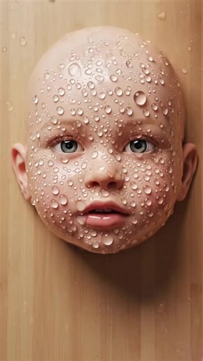 Baby Face Slime - Satisfying Creation