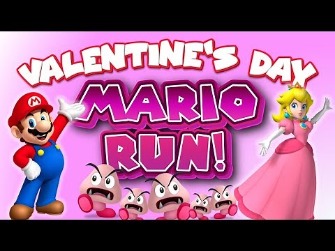Valentine's Day Mario Run! | Valentines Brain Break | Just Dance | GoNoodle | MarioRunChallenge