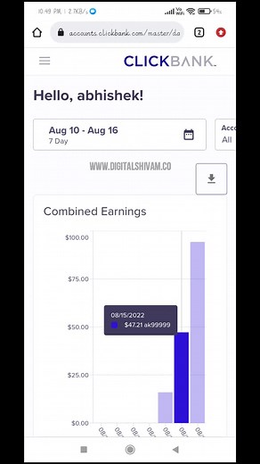 Clickbank affiliate marketing step by step #clickbank #affiliatemarketing #clickbankearnings #workfromhome | Digital Shivam