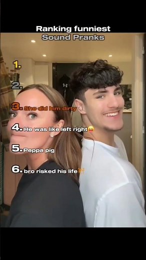 Ranking best Sound Pranks #tiktok #funny #prank #shorts