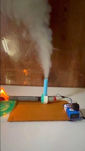Easy Award winning science exhibition project smoke machine #diy #projects #viral