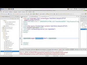 36 JAVA EE JSP CRUD Student database project