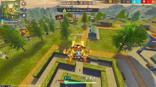 SOLO VS SQUAD: Full Map Gameplay in Free Fire Max