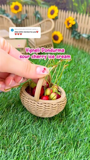 Sour Cherry Ice Cream | Vişneli Dondurma #minimelamutfak #icecream #dondurma