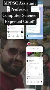 MPPSC Assistant Professor| Computer Science| Expected Cutoff | MPPSC AP CS Expected Cutoff