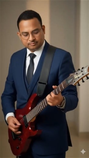 Guitar music with AI image #trending #pathivada22 #viral #ytshort #music #gemini #creative