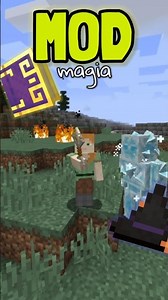 ESTE ES EL MEJOR MOD DE MAGIA qué EXISTE #minecraft #datoscurisos #magic #viral