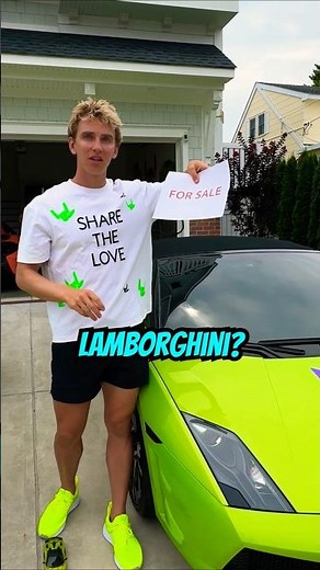 I found Stephen Sharer SELLING his LAMBORGHINI!! 🤯