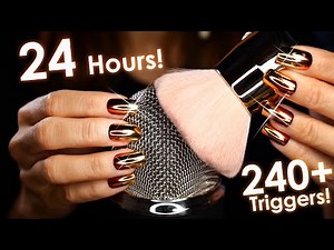 24 Hours ASMR With Over 240+ Triggers 😴