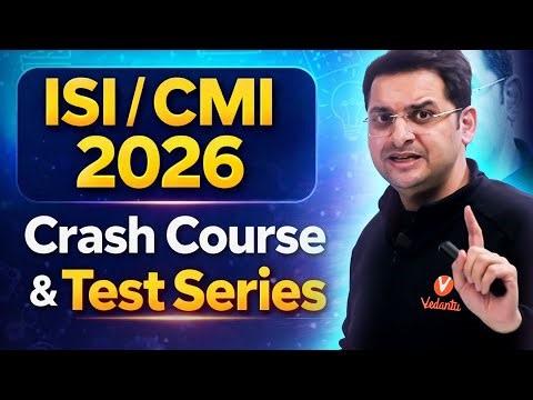 ISI & CMI Crash Course 2026 | Mock Test Series | Abhay Sir | VOS