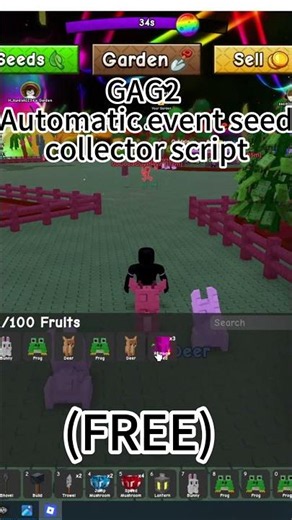 This Grow Garden 2 script is on another level... 🤯 #shorts #roblox #robloxscripts #growgarden2