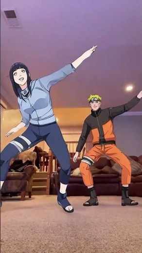 【NARUTO】ヒナタとナルトが踊るヘンテコナルトダンスがカオスすぎる！爆笑必至！