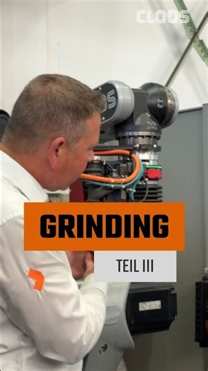 Rene shows different tools from #grinding #cloos