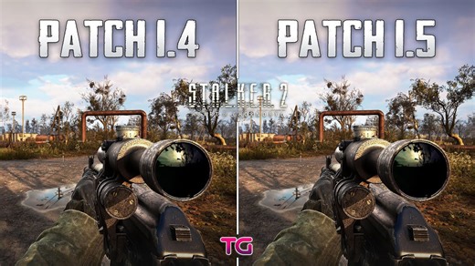 STALKER 2 patch 1.5 vs patch 1.4 - performance comparison