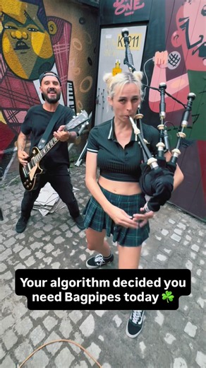 🔊The Cloverhearts - Drunk Tank ☘️ #bagpipes #punk #algorithms