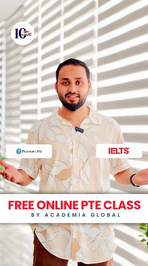 Want to study abroad WITHOUT IELTS? Searching for alternative? Then Pearson Test of English (PTE) is the best solution for you! You can sit for PTE exam just in two weeks. So skip the fear of IELTS and join FREE online PTE course by Academia Global. Register Now by filling up the link below!! We are offering this Online PTE course completely FREE! 𝐑𝐞𝐠𝐢𝐬𝐭𝐫𝐚𝐭𝐢𝐨𝐧 𝐋𝐢𝐧𝐤: https://forms.gle/B44mEbsCbGq6Zw1WA 𝐖𝐡𝐲 𝐏𝐓𝐄? - Computer-Based Test - No Fear of Facing Invigilator - Fast Res