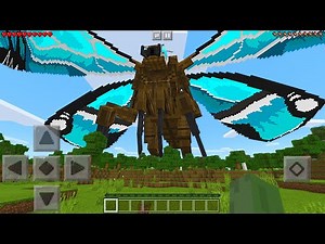I Found MOTHRA in Minecraft Pocket Edition...