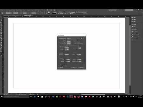 Using InDesign to set up a Report Layout