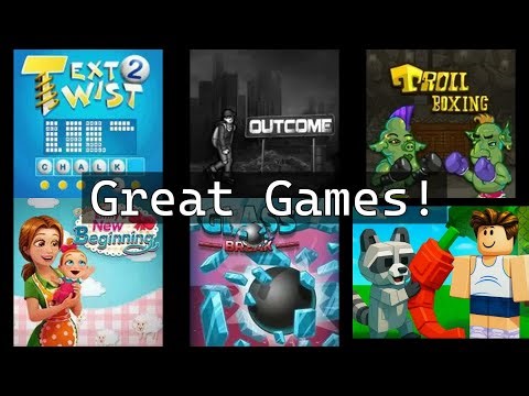 Text Twist 2 | Outcome | Troll Boxing | Emilys New Beginning | Glass Break | Grow a Garden: Onli...