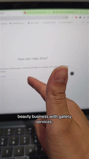 Making a landing page for a beauty business using lovable and chat GPT #vibecode #lovablepartner