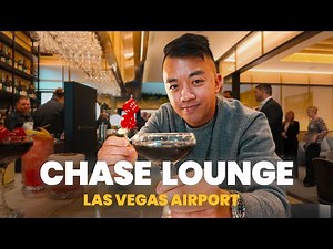 New Chase Sapphire Lounge Las Vegas—Complete Tour + Food Test